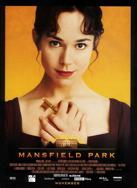 Mansfield Park, the 1999 movie, starts by addressing the latter concern almost immediately. On her way up the coast to the Bertrams' she hears the singing of slaves in a harbour before they are to be shipped off to America—historically unlikely but a nice touch to set the scene for later confrontations over the issue.